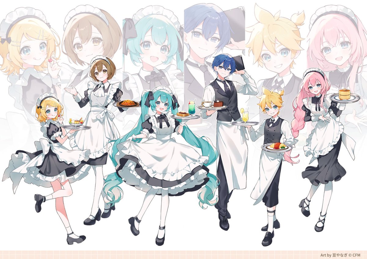 yng043's tweet photo. ❮ works ❯
ピアプロキャラクターズin名古屋イベント
レトロ純喫茶をテーマに6名の等身イラストを担当いたしました🍮⸝⋆

グッズ展開の他、名古屋周遊しながらスタンプラリーやコラボフードなどを楽しめるイベントとなっております！お見かけの際はぜひよろしくお願いいたします🍒 https://t.co/TjbSLl00Z8