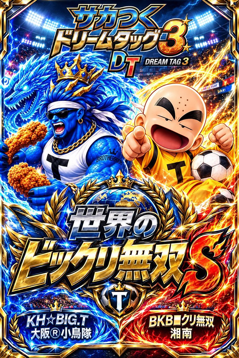 BIGT72025796's tweet photo. エントリーまだのチームはありませんか？？
締め切りが来る前に早めエントリー宜しくお願いします😊
今ならチームカードが貰えますよ😙
パートナーがいない人もリプくれれば用意しますので、皆さん一緒に楽しみましょう🤩🤩
#サカつくドリームタッグ3
#BIGTGroup
#サカつくRTW https://t.co/HMw5wyrLVY