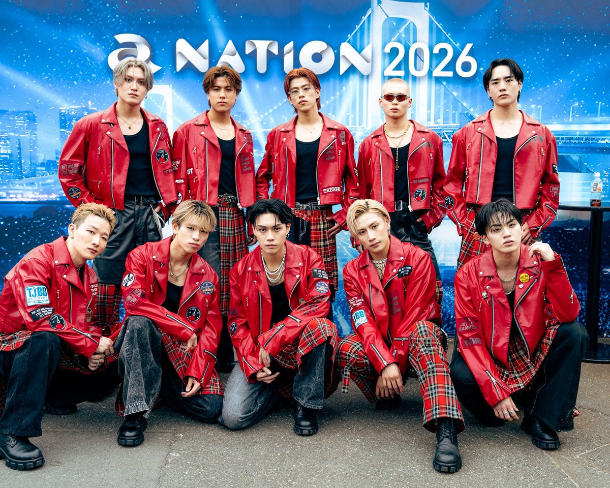 tjbb_'s tweet photo. 「a-nation 2026」
@anation_navi

ありがとうございました🚀

-SET LIST-
Jettin'
HEAD UP introduced by Zeebra
Attention
Let's Dance
BOYS -TJBB Anthem-
🎧 https://t.co/OMJMmt398o

┈┈┈
🚀About #TJBB
https://
https://t.co/zx7WVGXmIc

NEO EXILE SPECIAL LIVE 2026
🗓️日時
12/30(水) 開場17:00/開演18:00
12/31(木) 開場16:00/開演17:00
📍ららアリーナ 東京ベイ
🔗https://t.co/6H3ePcbATV
┈┈┈

@anation_navi
#anation #anation2026
#TJBB #THEJETBOYBANGERZ