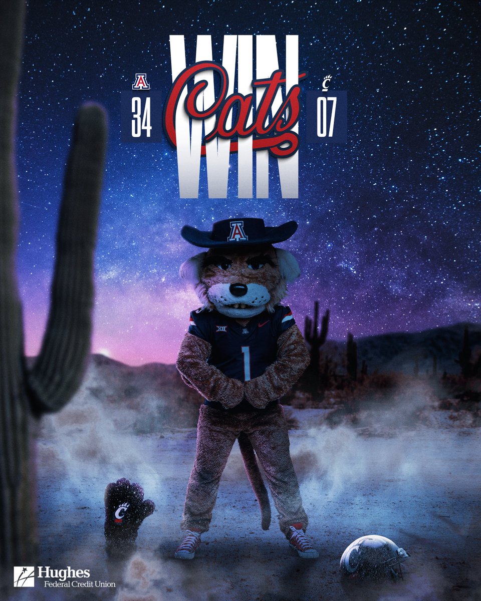 ArizonaFBall's tweet photo. HOW BOUT THEM CATS. https://t.co/uJLcqRzJLf