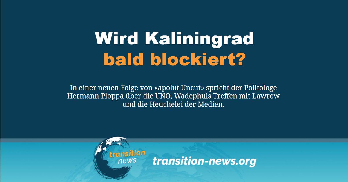 C_Transition2's tweet photo. In dieser Woche war der Politologe und Publizist Herrmann #Ploppa mal wieder an der Reihe mit einer Folge von #apolut Uncut.
Weiterlesen ... (https://t.co/YFGjuvIWyt)
#transitionnews #hermannploppa https://t.co/EbJEoSsGcC
