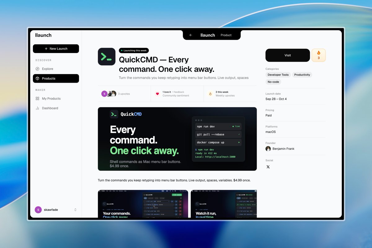 senommu's tweet photo. Small win on https://t.co/HFHLkxELGw

8 registered users
5 products
12 upvotes
2 comments
66 visitors https://t.co/bnu1Eqd8cr