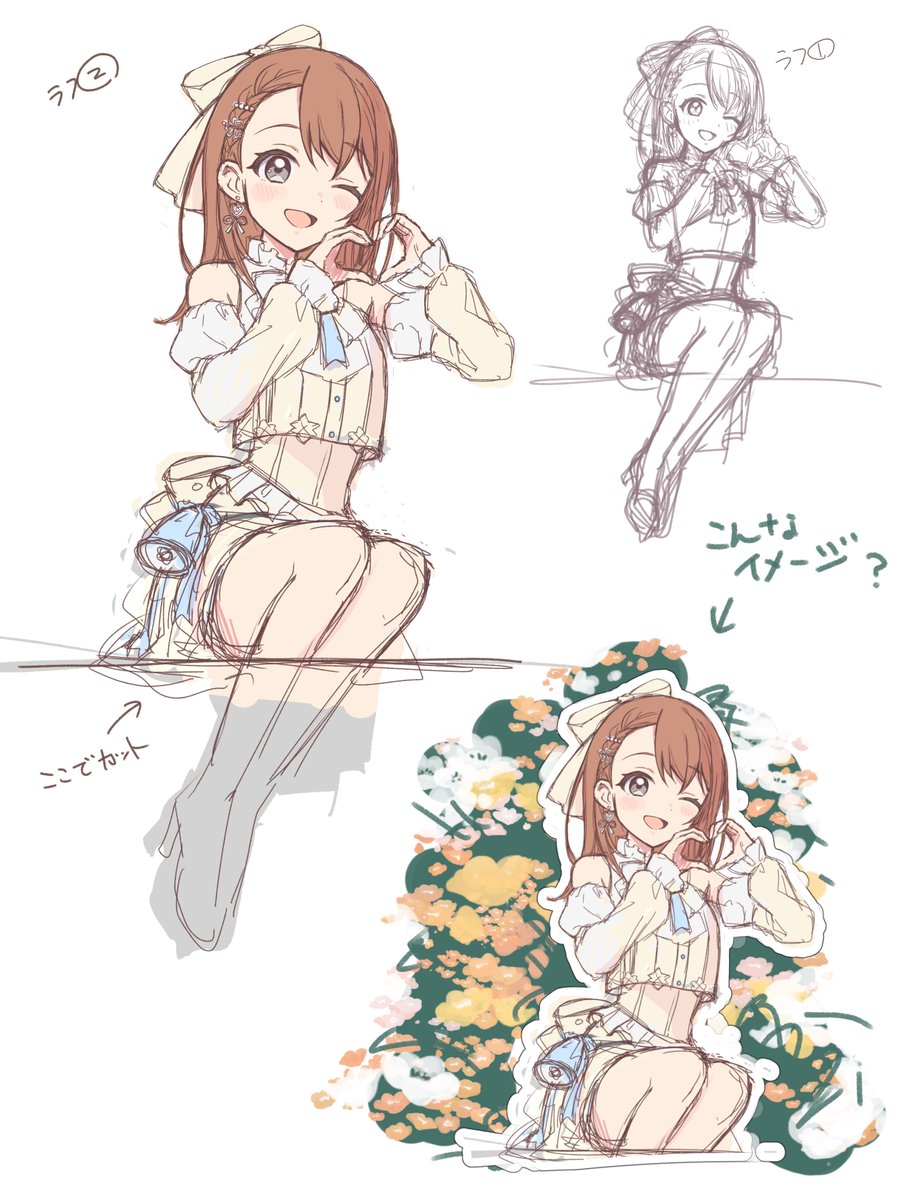 umemura414's tweet photo. これは制作初期のラフです https://t.co/QEnrDK9g1l