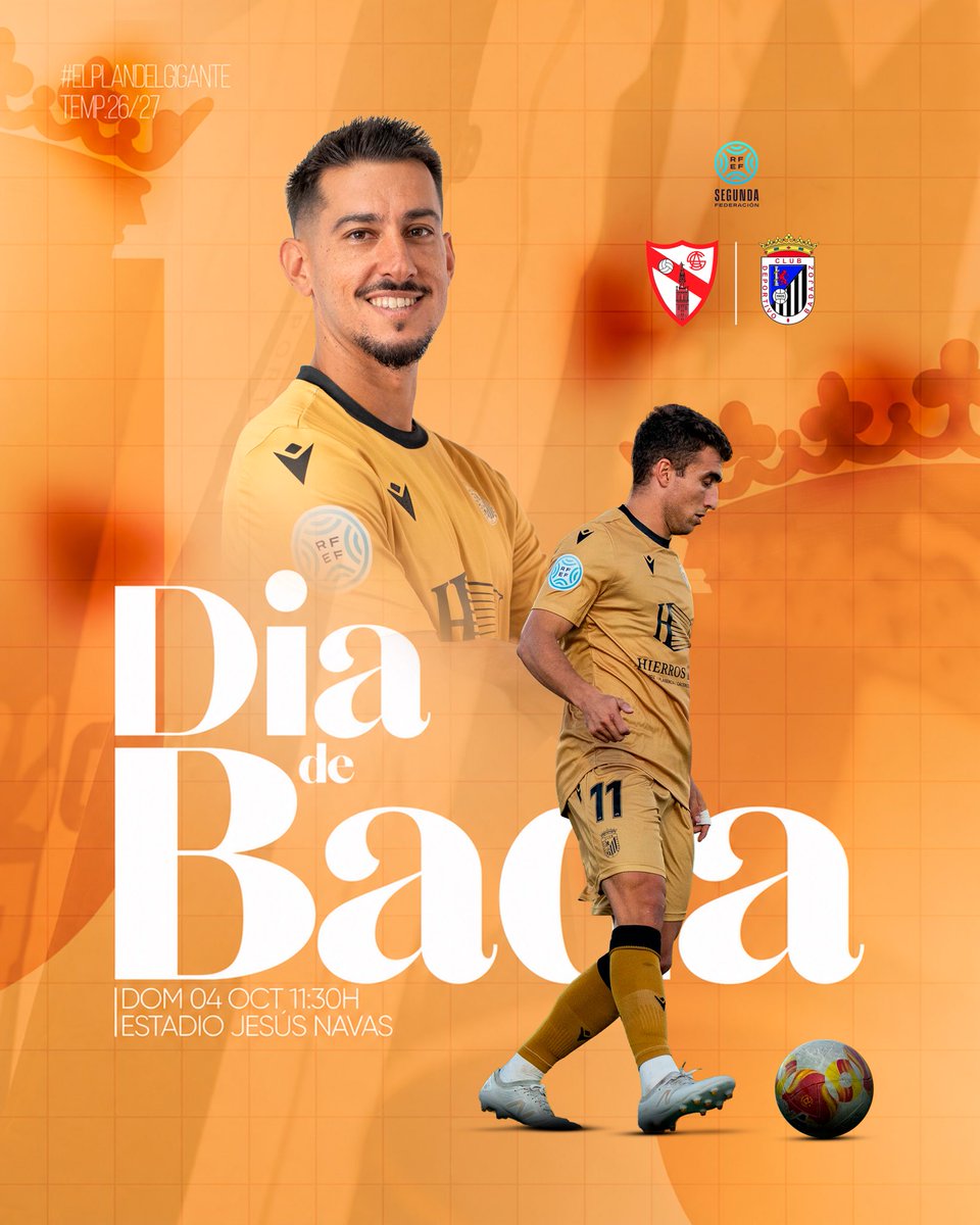 CDBadajoz's tweet photo. 🤍 𝐃𝐈́𝐀 𝐃𝐄 𝐁𝐀𝐃𝐀 🖤

🏆 Jornada 5
🆚 @CanteraSFC 
🕔 11:30h 
🏟 Estadio Jesús Navas

#SevillaAtleticoBadajoz https://t.co/9Y0IIsqs5U