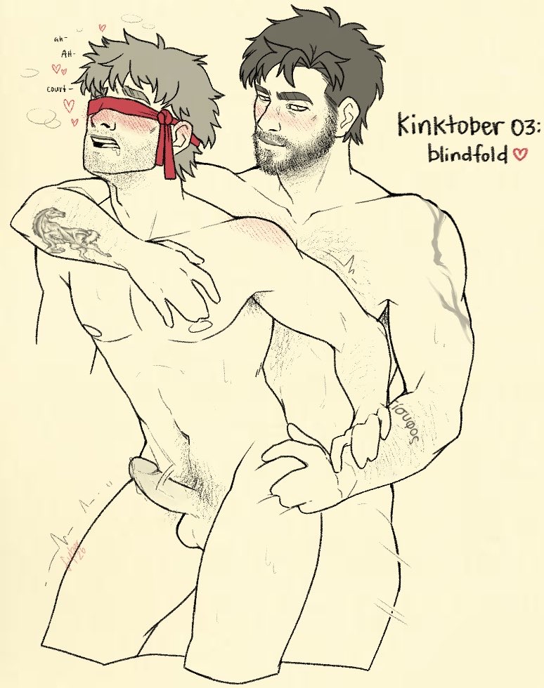 Dredorida's tweet photo. Trying to figure out how to draw a dick took years off my life. ANYWAY—day 03, blindfold ❤️ #rgcukinktober2026 #sixgrace https://t.co/wrUlLw0MOq