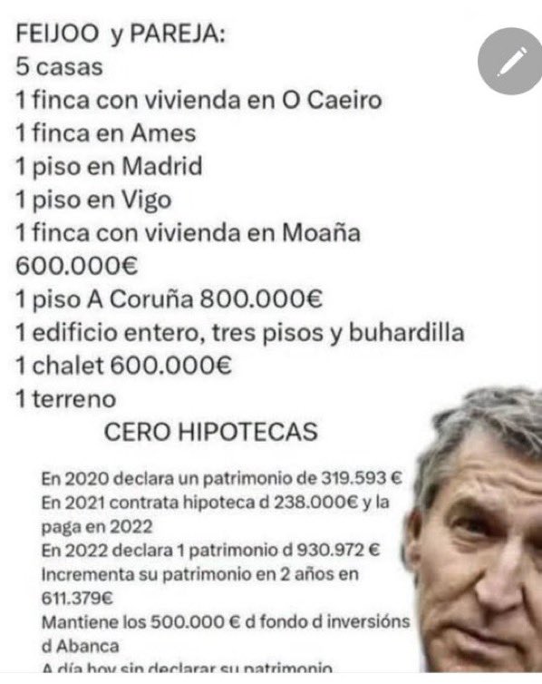 PiliPaContraria's tweet photo. Feijóo votó NO.‼️ https://t.co/WS2LyeohLr
