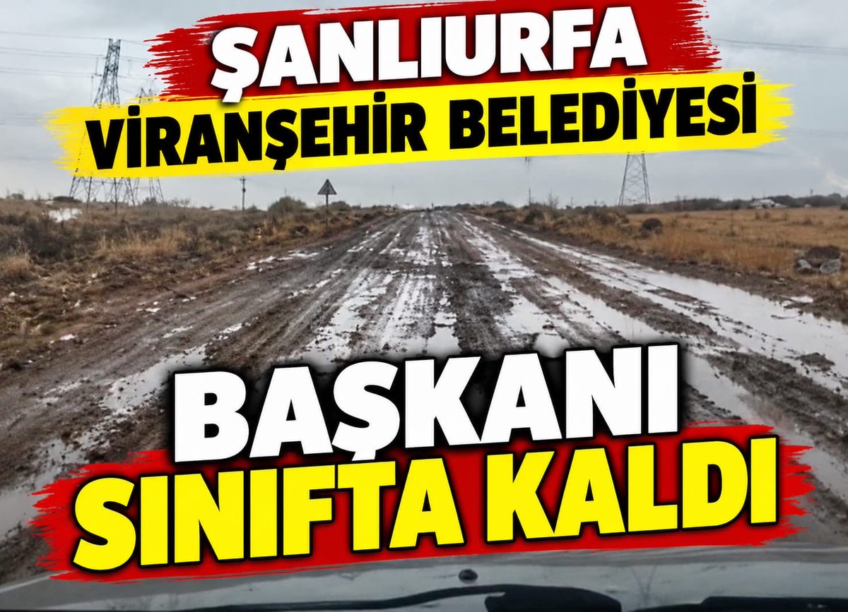 ibrahimyildz63's tweet photo. Şanlıurfa viranşehir belediyesi sınıfta kaldı.
@viransehir_bld https://t.co/btNb8ZEFdC