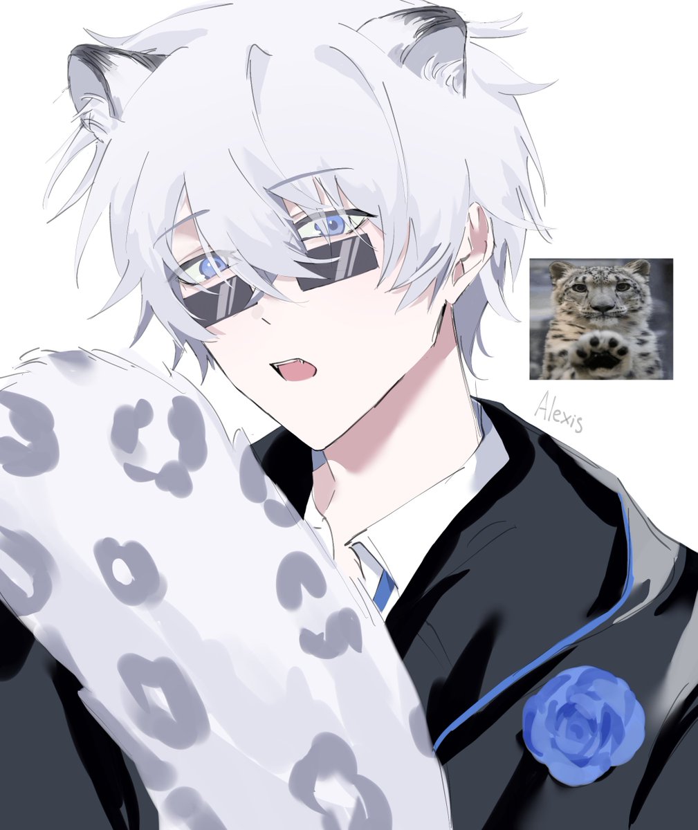satoopusheen7w7's tweet photo. #swightfanart 
Swight as a snow leopard ok bye https://t.co/HHgspGEi6T