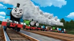 CE2class's tweet photo. My Headcanon Thomas voices

Thomas-John Hasler
Edward- David Piper
Henry- Chris Woodworth
Gordon-Kerry Shale
James-Rob Rackstraw 
Percy- Nigel Pilkington
Toby- Ben Small
Duck- Steven Kynman
Donald- J.P Vight 
Douglas- Joe Mills
Oliver- Joe Mills
Emily-Teresa Gallagher https://t.co/FhvLJoVRb6