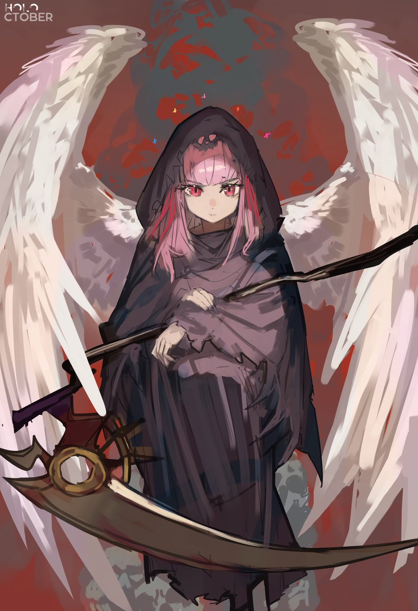 trustyskittles's tweet photo. #holoctober day 4 - angel
i kinda half assed this one on short notice sorry
#callillust https://t.co/geDnpMMTh6