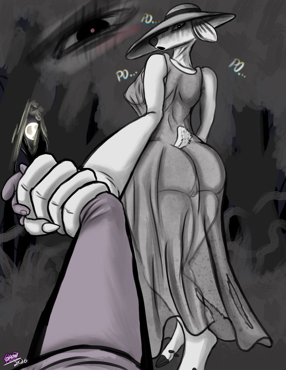 drow462's tweet photo. droW’s Sketchtober 2026 #2: Hachishakusama

You thought you were safe because you were an adult. 

You thought you‘d easily break free of the tall doe yokai’s grip.

You thought you could yell for help was you were led calmly towards the treeline.

Drow462art #art #ghost https://t.co/aIBcBILNmS