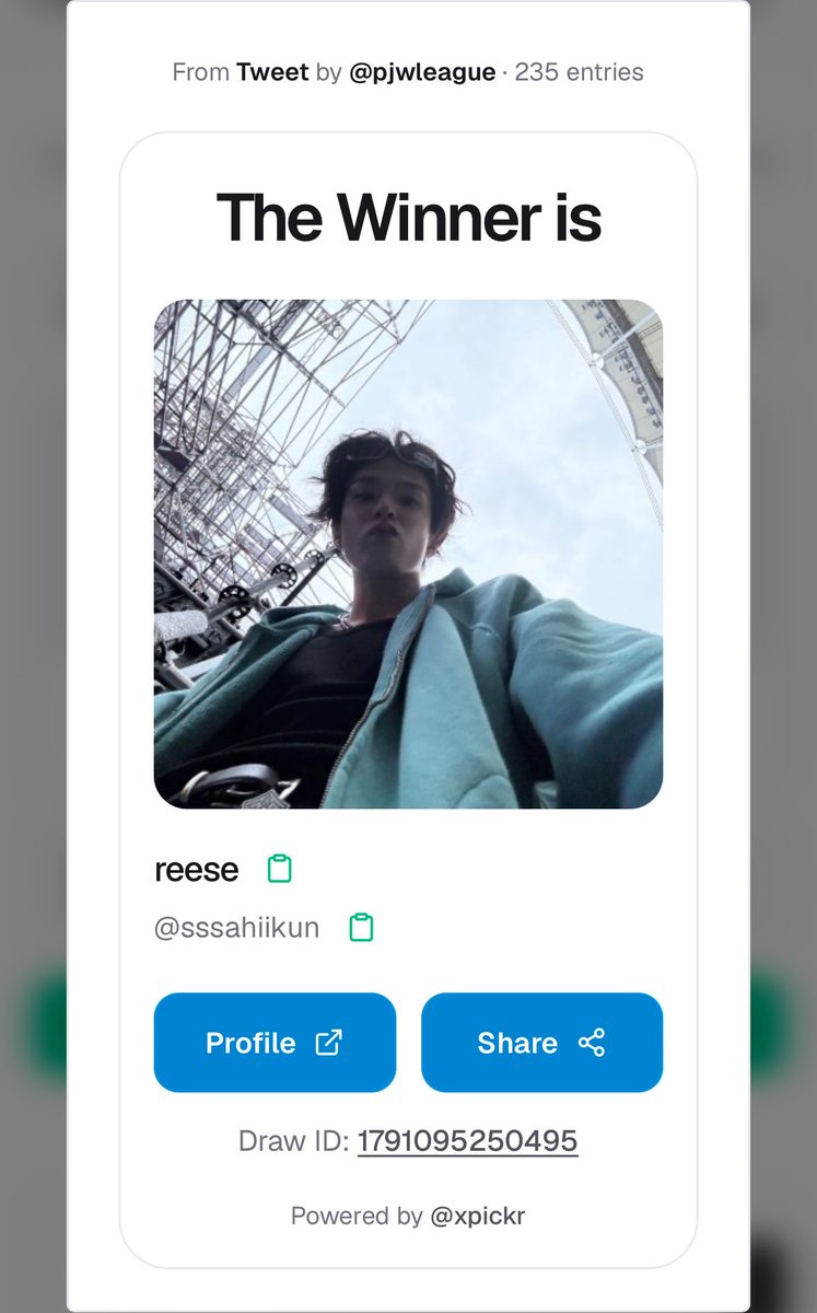 PJWLeague's tweet photo. Congratulations @sssahiikun!
#TwentyTwoLooksGoodOnWoo
#박정우 #PARKJEONGWOO @treasuremembers https://t.co/J8WDrRoKv9