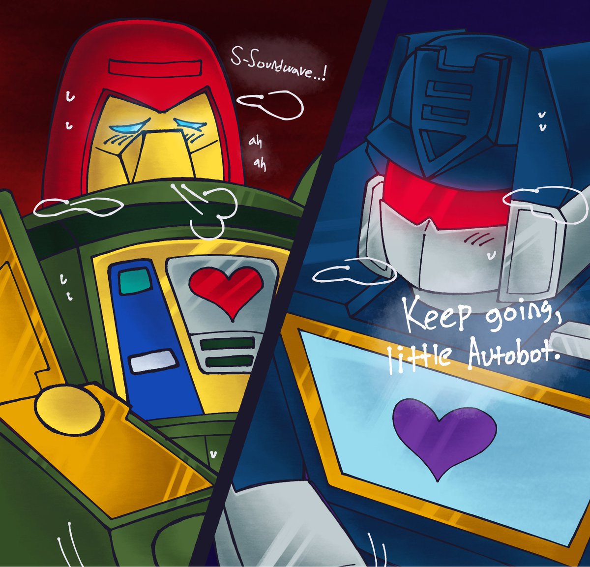 jays__wing's tweet photo. Kinktober - Phone Sex 
Finally finished my first prompt.. first up is Cosmos/Soundwave!
#valveplug #kinktober https://t.co/Wku9d6w8Oq