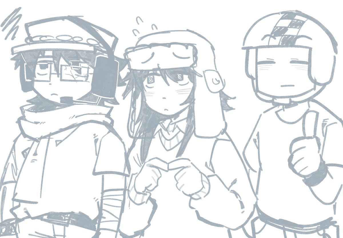 AlbertTheB0t's tweet photo. drew them from memory...
guess who my fav is

#4x1N https://t.co/wc6TtTHPan