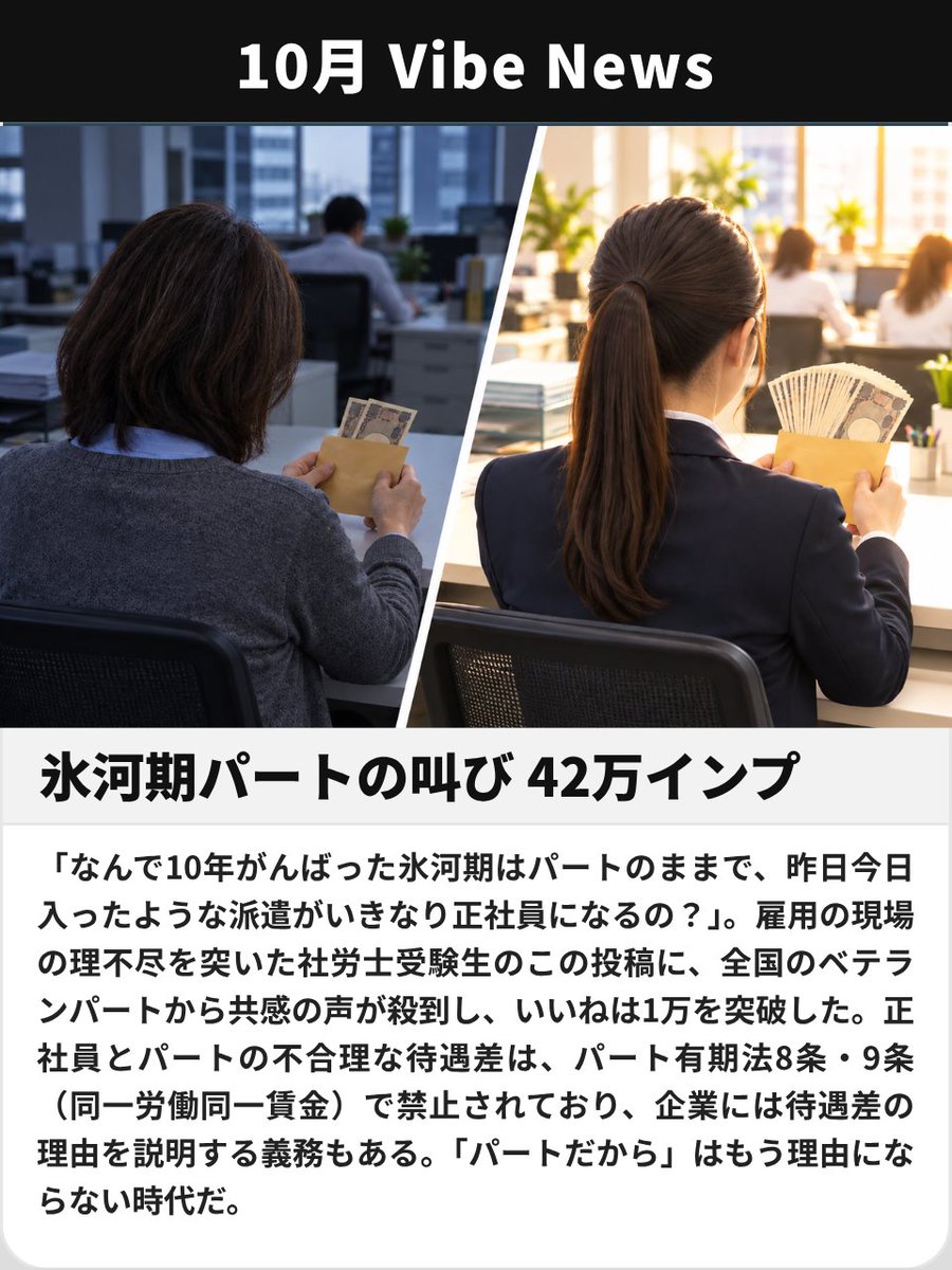 kudo_sharoushi's tweet photo. 今週の社労士ニュース 4選

①合格率9.3% 合格報告ラッシュ
②受験生が5chで晒され法的措置へ
③「社労士は陰湿」論争
④氷河期パートの叫び 42万インプ https://t.co/ayp1RJDUIQ