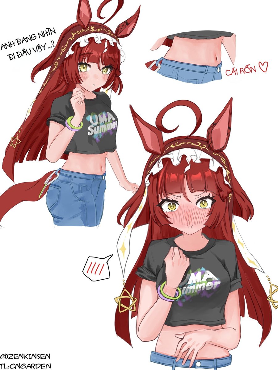 Hikariii_177's tweet photo. Bụng trần thánh nữ
Vietnamese translate 🇻🇳
Artist= @zenkinsen
#reddesire #umamusume
Tl:HKR
Please support the artist too https://t.co/duQ5277ew3