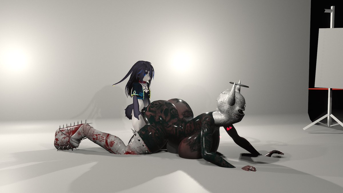 Bloopslolvr's tweet photo. Met some stripper at a club and she took me for professional photo shoots. Our photo shoots turned into a porn film she wore the make to stay anonymous~ famous vr stripper getting horsed is the last thing she needs but that potent virile horse spunk coated her womb~! #vrchatnsfw https://t.co/WN2C4RnVue
