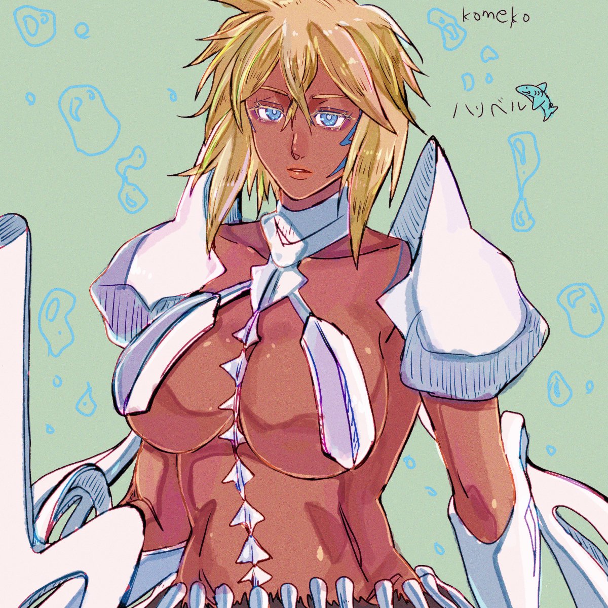 QRaEUA9jvcdpwOa's tweet photo. ハリベル様描けた！🦈🦈 https://t.co/YfEe9JApmr