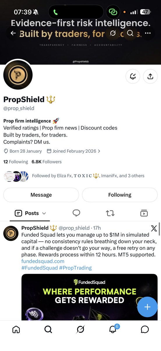 AshFx6j's tweet photo. @_toxic_trader_ @sathyatradez @prop_shield @ImaniFx6d https://t.co/eHdtdNooqU