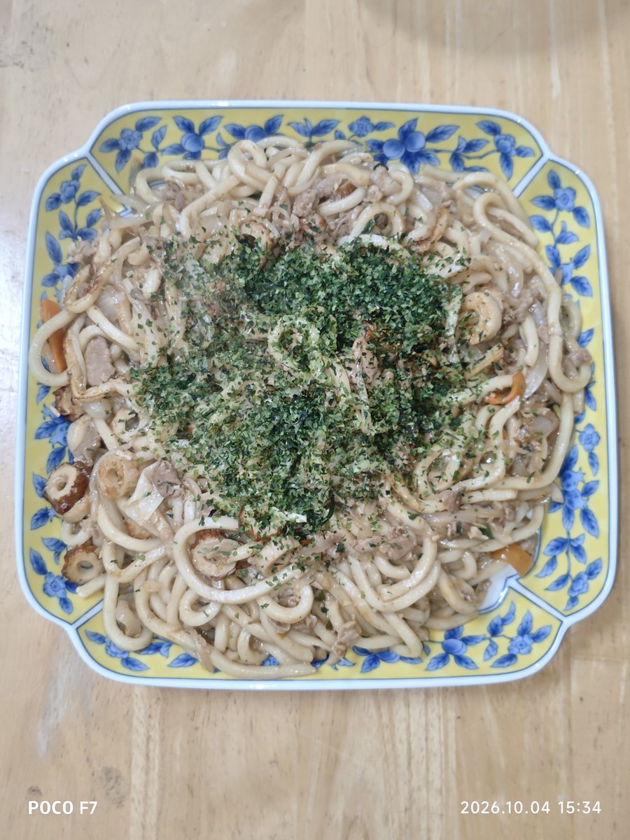 cat_hyper's tweet photo. 焼きうどぅん https://t.co/0niW1JlemA