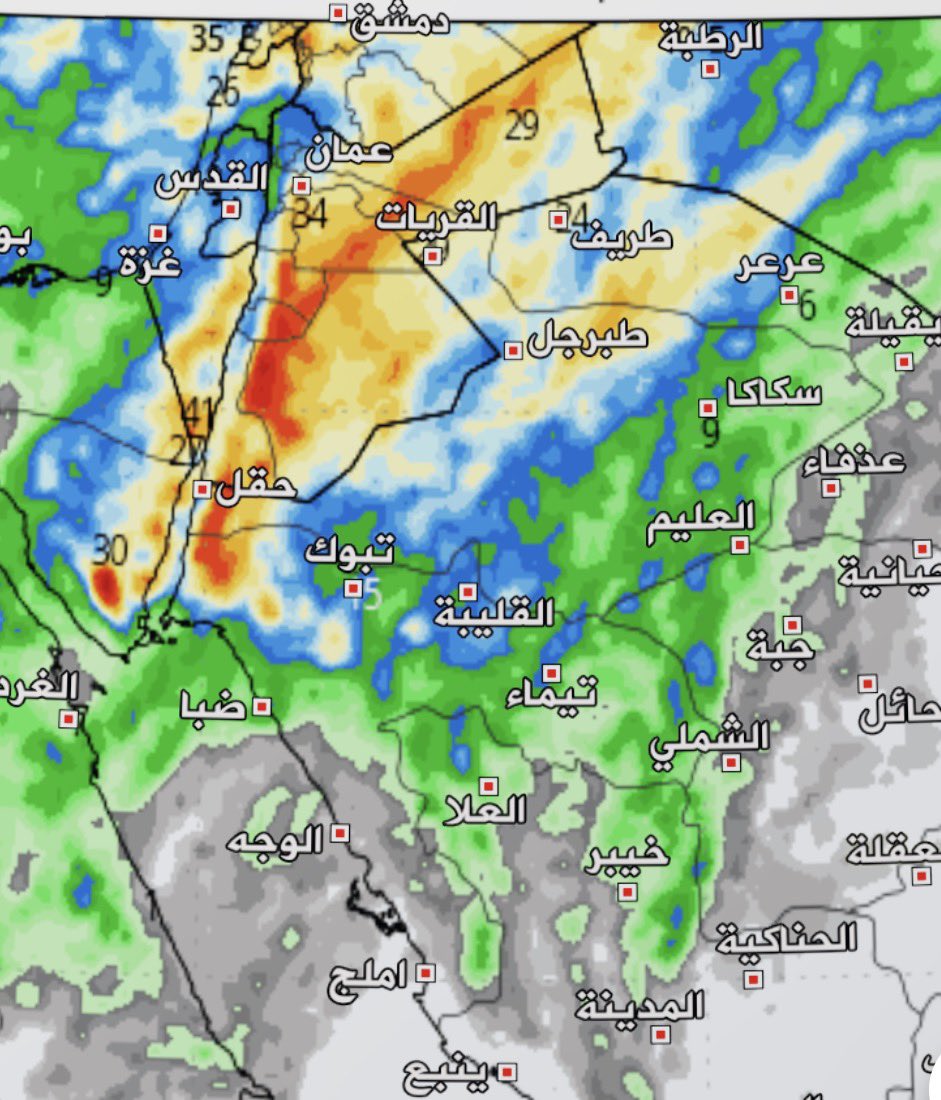 alsuwyah11's tweet photo. تحديث جديد من النموذج الأوروبي
لتوقعات الأمطار ⛈️ من فترة ١٠ أكتوبر وحتى ١٦ أكتوبر  بمشيئة الله تعالى https://t.co/iHUIFXsDQ9