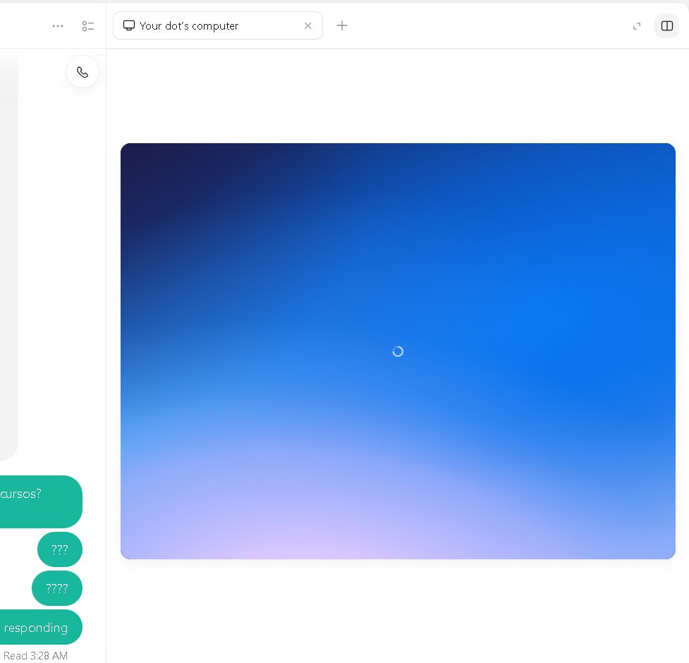 TimPerelman's tweet photo. @thenanyu Dot is dead, did you know that? Who needs to know here on X?
It's not even showing in the chatgpt web app bar. And on desktop: https://t.co/V0JcfcaNvW