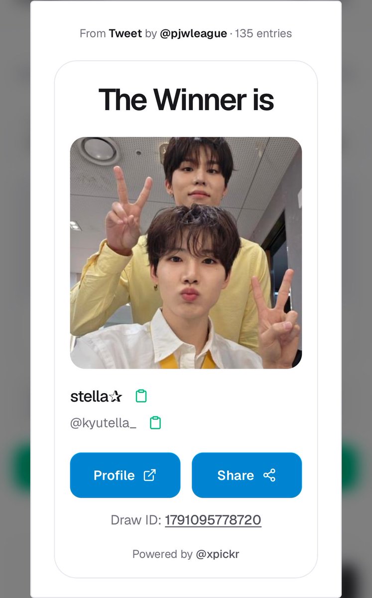 PJWLeague's tweet photo. Congratulations @kyutella_!
#TwentyTwoLooksGoodOnWoo
#박정우 #PARKJEONGWOO @treasuremembers https://t.co/9NbheQSQwt