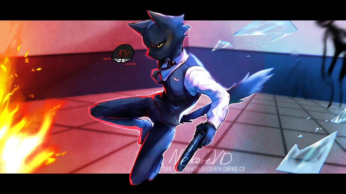Nkr_VD's tweet photo. All these fanart I made with love for Animal Hospital , only for Rytt to ruin it with AI https://t.co/GXdAXmKbgb