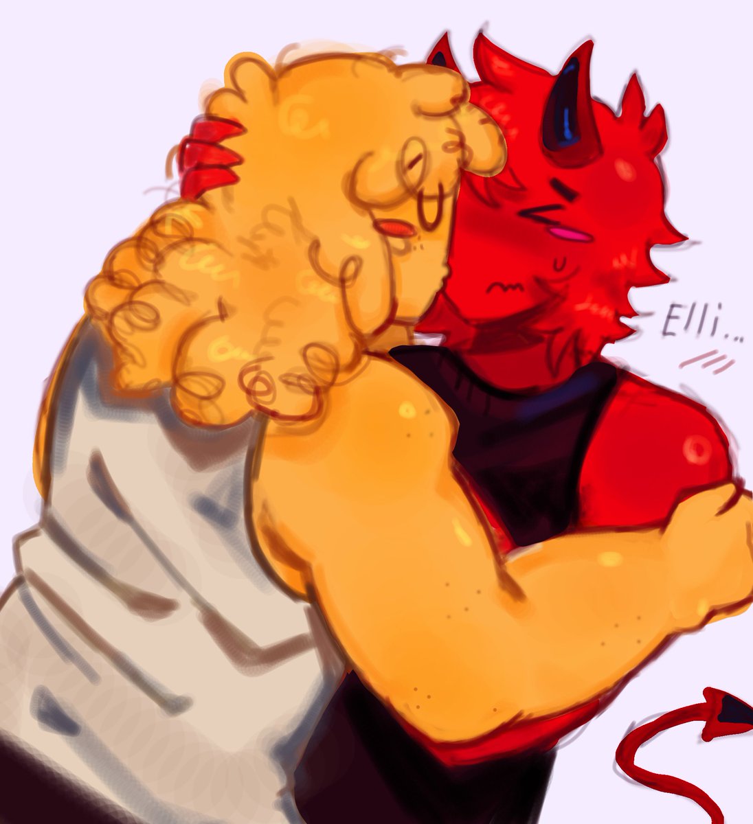 miwooshi's tweet photo. ck is not used to elliot's affection and he embarrasses ok 
#c00lpizza #pizzatakeover https://t.co/390NTb8Bi5