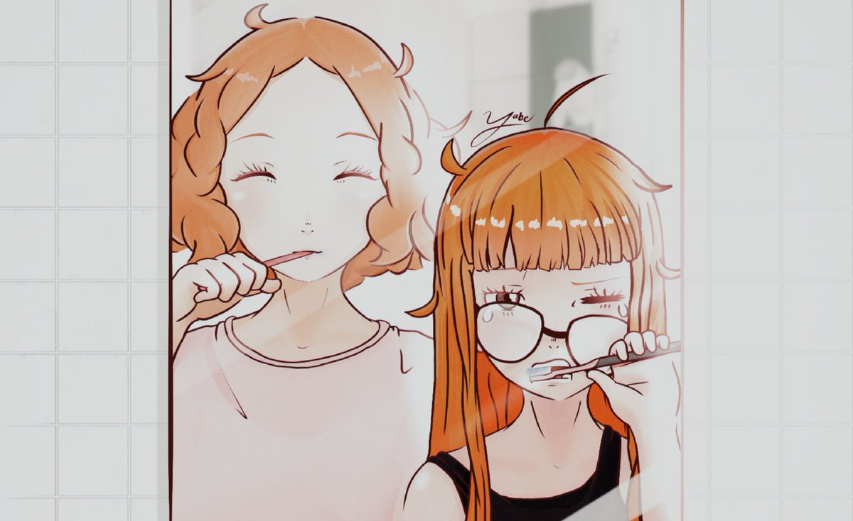 IX_TheHermit_'s tweet photo. ⠀⠀  ⠀

⠀⠀Lo más humillante de salir con Haru, es
tener que levantarse temprano a la mañana
⠀ ⠀siguiente. . . ¡Ni con el culito adolorido
⠀⠀       ⠀la deja faltar al instituto!
⠀⠀  ⠀ https://t.co/W97IlR3pJT