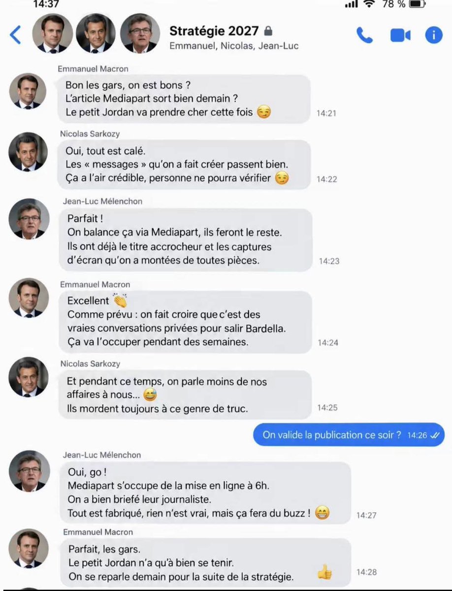 ActuaReview's tweet photo. Mediapart le fait , comme quoi c'est très facile de créé n'importe quel preuve avec l'IA.
#mediapart #bardella #BardellaAntisémite 
@J_Bardella @MLP_officiel @RNational_off https://t.co/IPV2cD2HFk