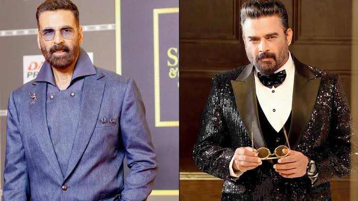 bhushanpatki's tweet photo. #AkshayKumar and #RMadhavan are teaming up again after #KesariChapter2 — this time for Sajid Khan’s comedy.
Seeing these two together in a completely different space should be interesting. 👀 https://t.co/e3ST8uX7YU