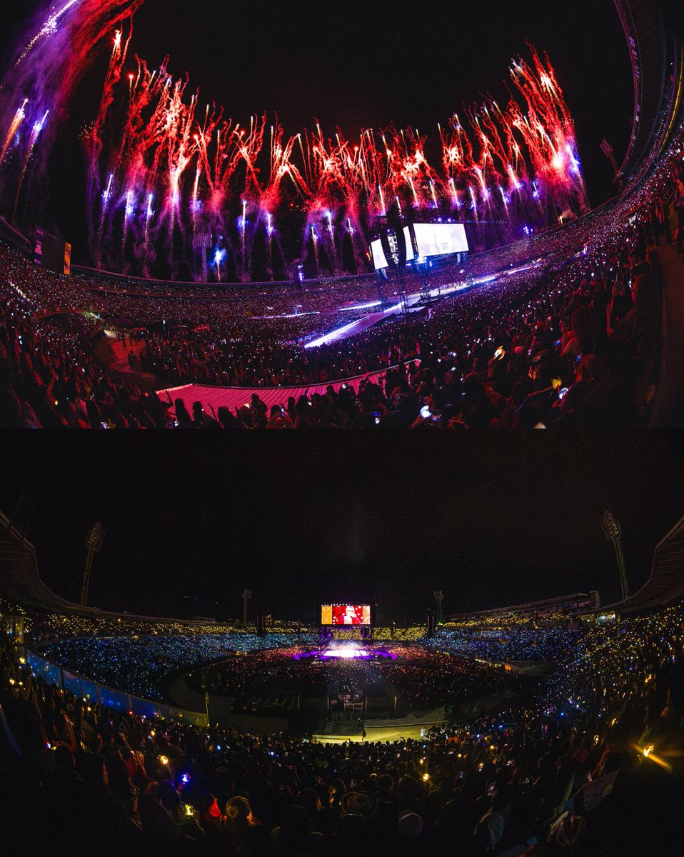 AboutMusicYT's tweet photo. BTS has completed both sold-out tour stops in Bogotá, Colombia, being named as special guests of honor. https://t.co/3FmRL6IN2t