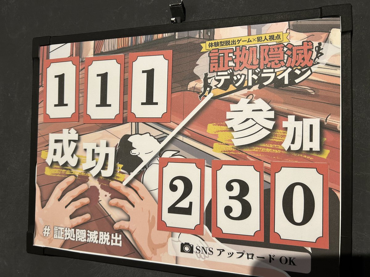 4pp1e_nazo's tweet photo. 無事捕まらずに済みました！
少し前のファーニャーを感じてとても楽しかった！
#証拠隠滅脱出
#ファーニャー https://t.co/oo0WVZXrOY