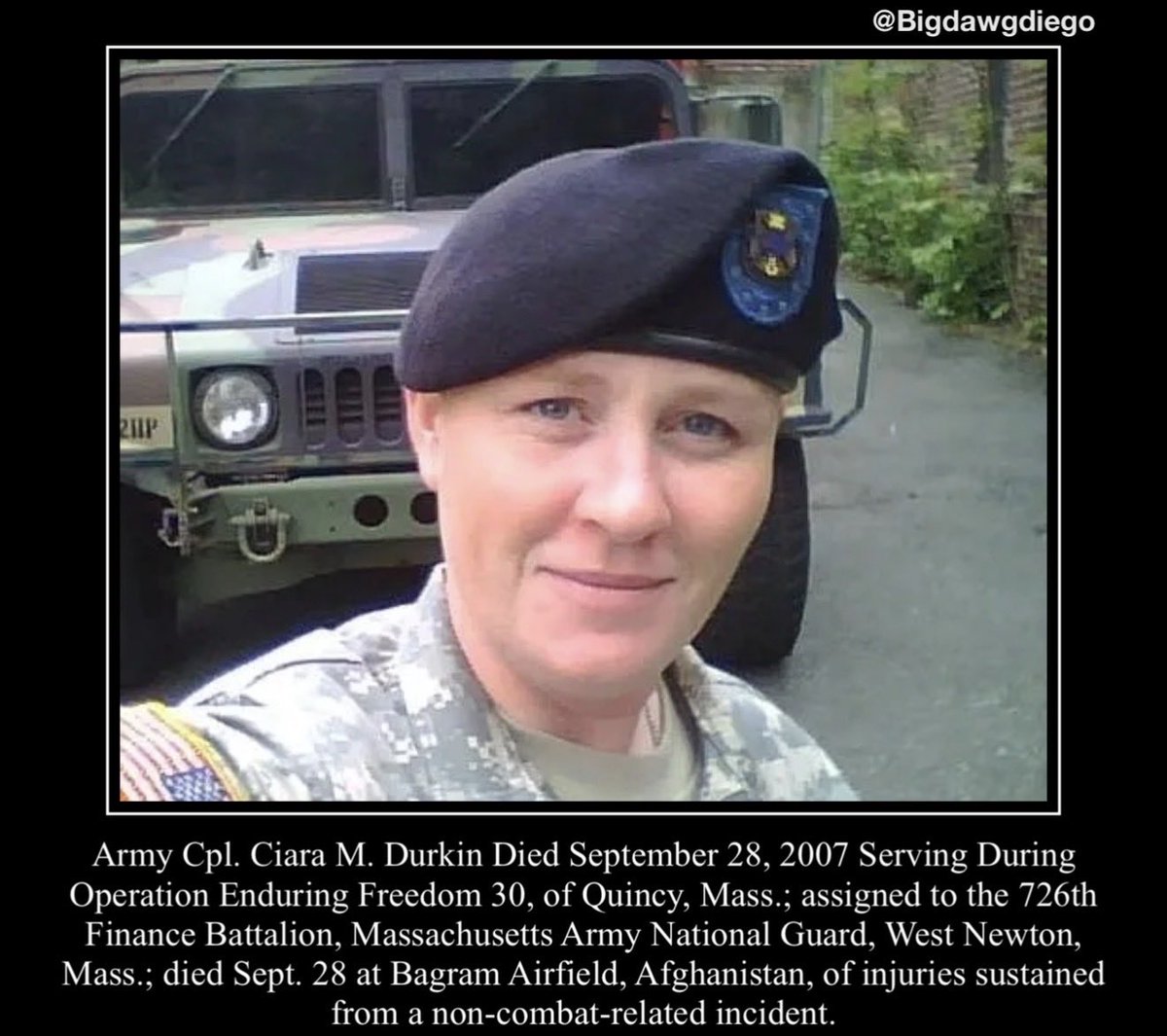 bigdawgjdub's tweet photo. "They say no man is truly Dead until he is
Forgotten, so Today I say your name so you are not."
#nooneleftbehind #rememberthefallen #warrior #usarmy #army #726thfinancebattalion https://t.co/ZlNLlXQiec