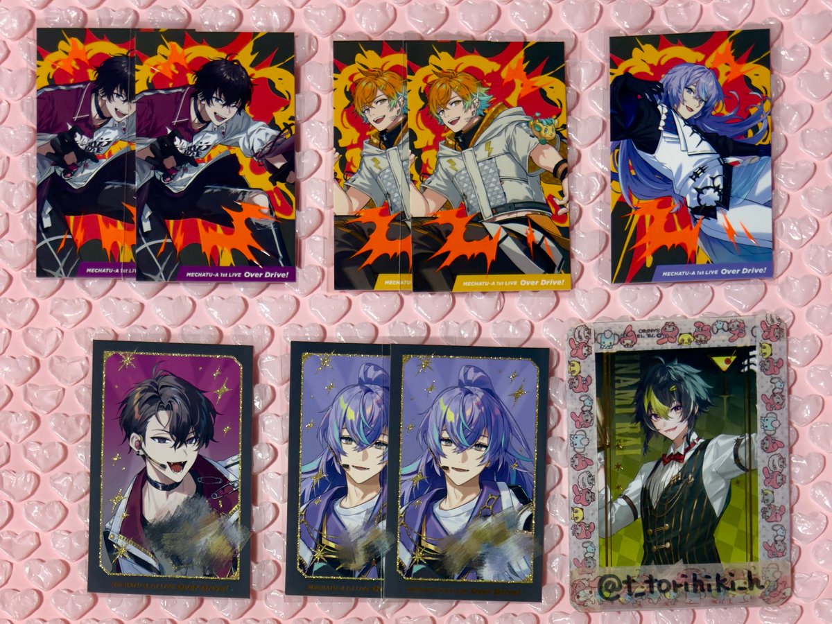 t_torihiki_h's tweet photo. 【交換】にじさんじ OverDrive! ランダムカード MECHATU-A

(譲)
画像のもの

(求)
IDカードの方

・キービジュ⇆キービジュ、ライブ衣装⇆ライブ衣装
・郵送>10日現地or別日都内or大宮手渡し
・初回プロカ必読

お気軽にお声掛けください🌸 https://t.co/mgMPp5PSn5
