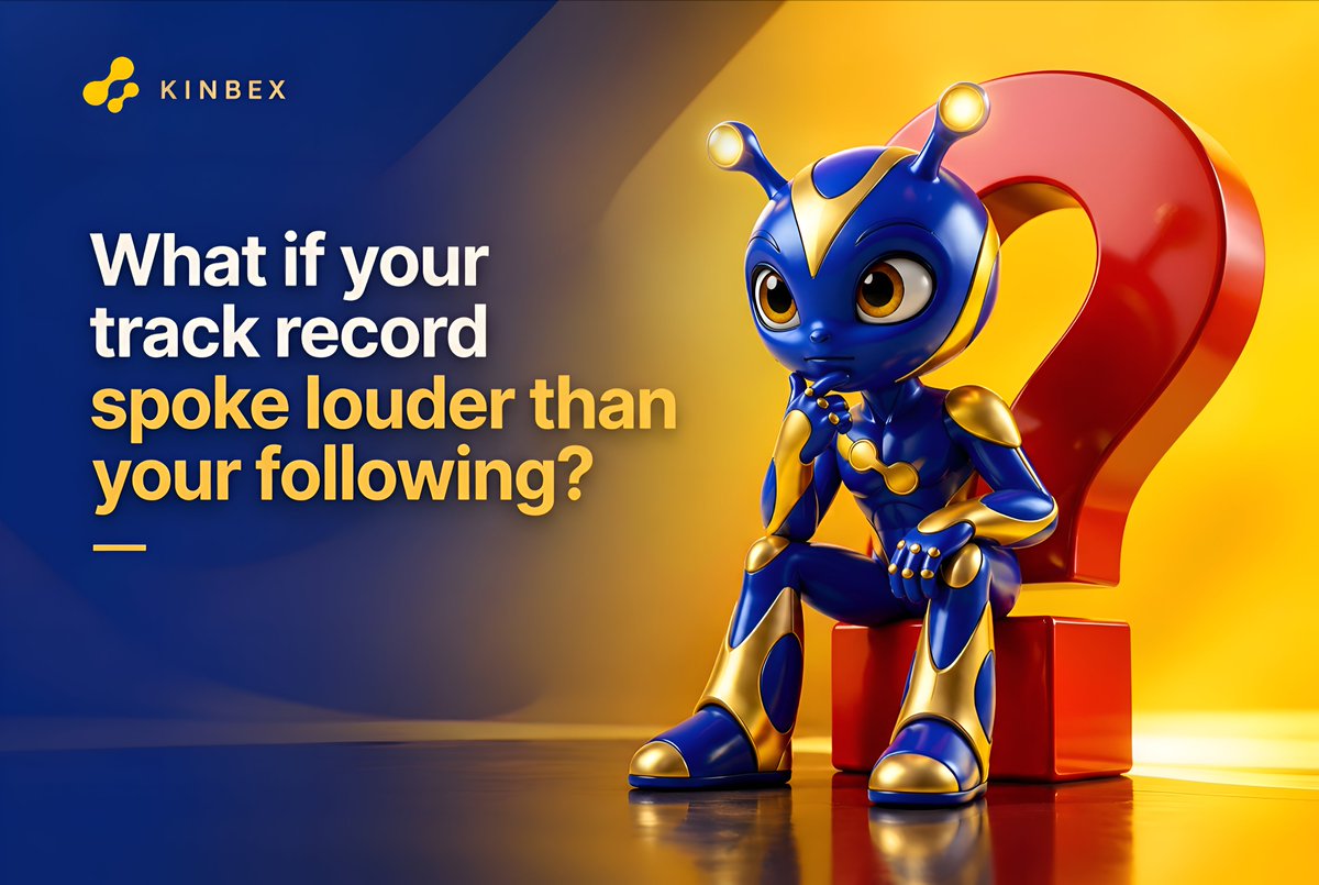 kinbexapp's tweet photo. What if your reputation was built on your calls, not your followers?

Would you trust a leaderboard that shows performance over popularity?

That’s the idea behind KINBEX you don’t just make calls you let the record speak.

What do you think? https://t.co/OmlTn1ZCYY