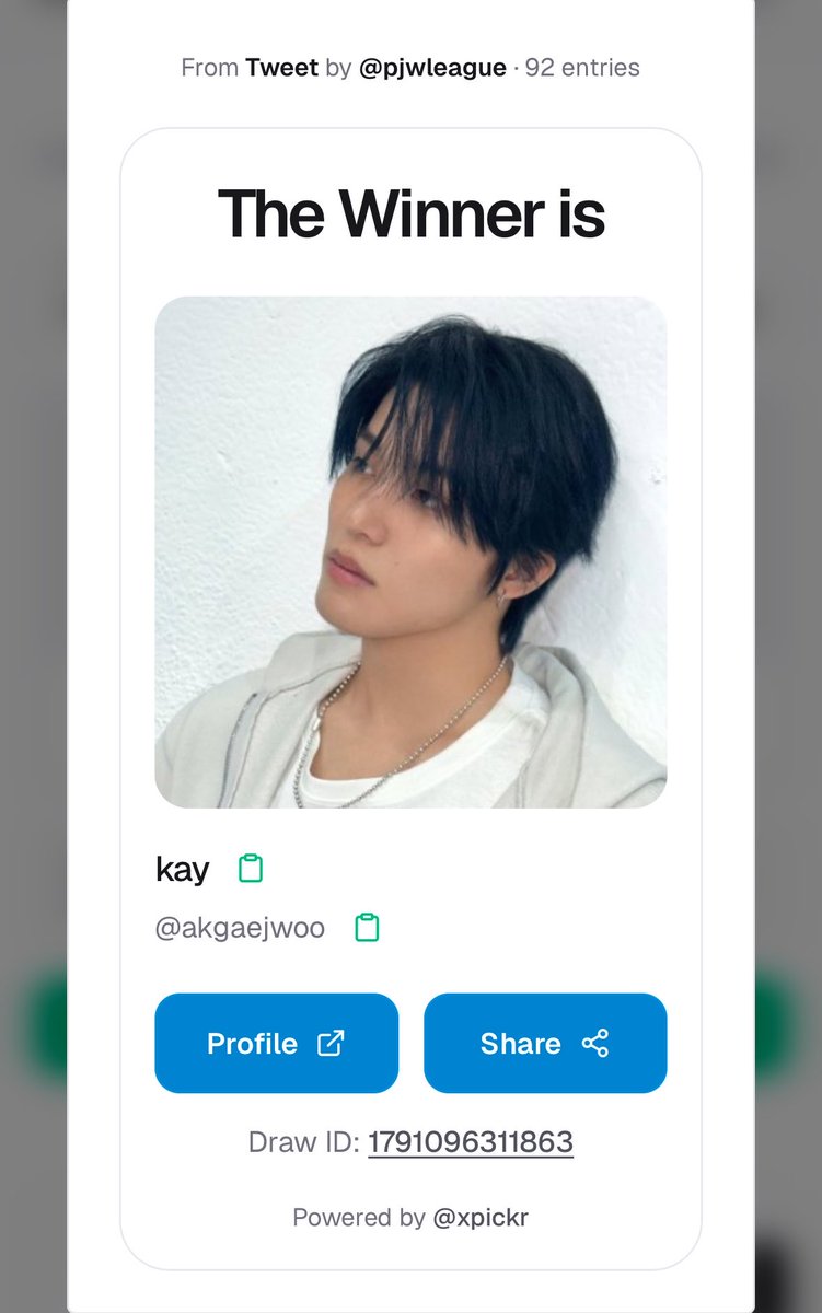 PJWLeague's tweet photo. Congratulations @akgaejwoo!
#TwentyTwoLooksGoodOnWoo
#박정우 #PARKJEONGWOO @treasuremembers https://t.co/UgAl8RucEI