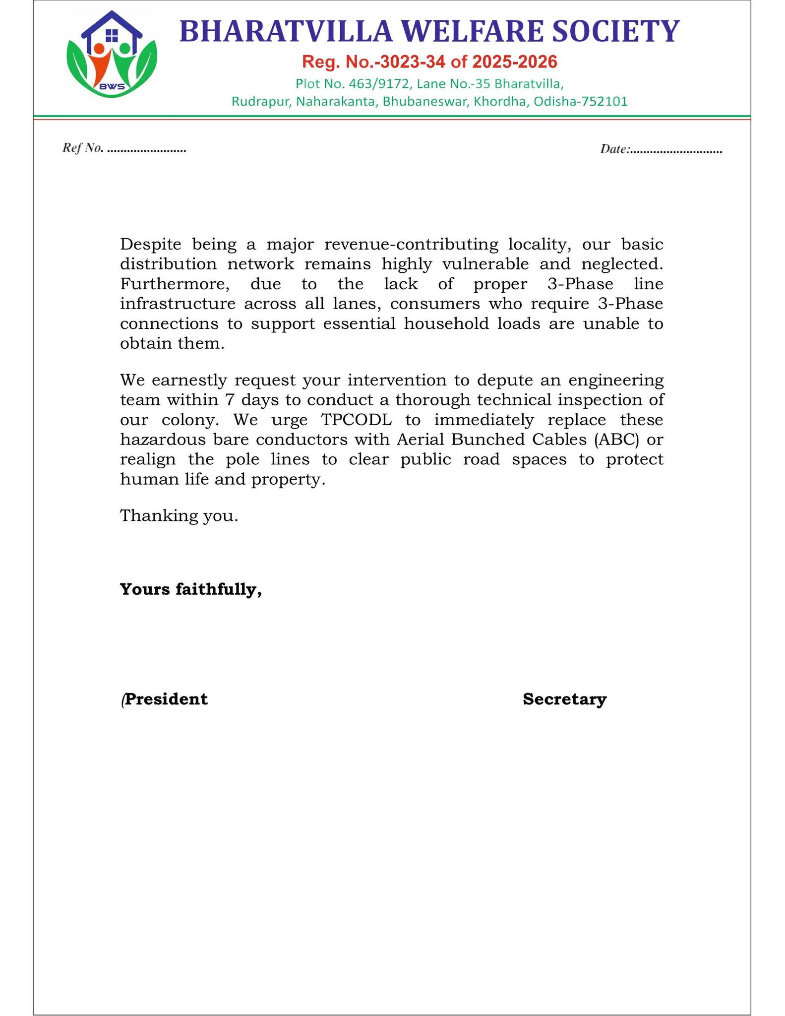 BHARATVILLA WELFARE SOCIETY on X: 