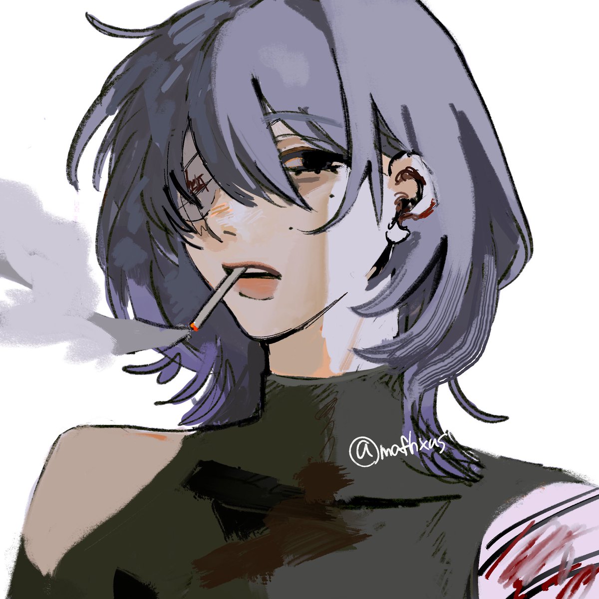 mafhxus's tweet photo. あとここも地獄のSF自創作の百合カップルです🤍死んだ後輩を無理矢理兵器化した(された)化け物と後輩を守りきれなかったことを悔やんでおかしくなってしまった女の地獄の百合です https://t.co/EltLu2HNIC