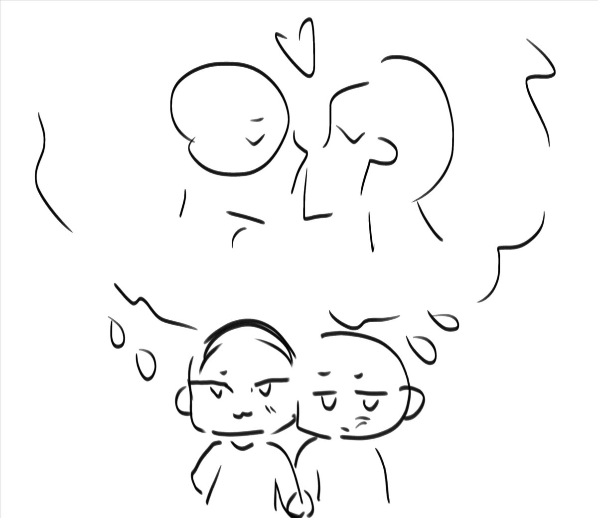 hokichhsjt55394's tweet photo. I realized I haven't drawn kisses for a long time because it makes me feel awkward... 😭
( even now, I felt a bit embarrassed posting this) #akirui https://t.co/WMayrIhbPb