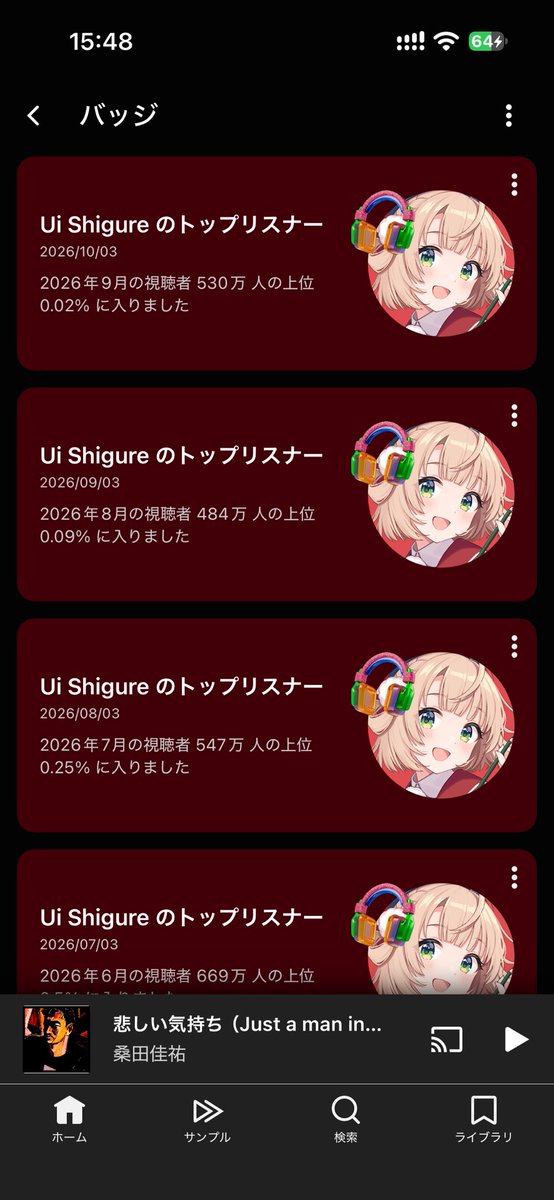 sokkiab's tweet photo. 先月のうい先生の視聴者数ゆかりのある数字になってる！ https://t.co/Bv2bcLiWpO