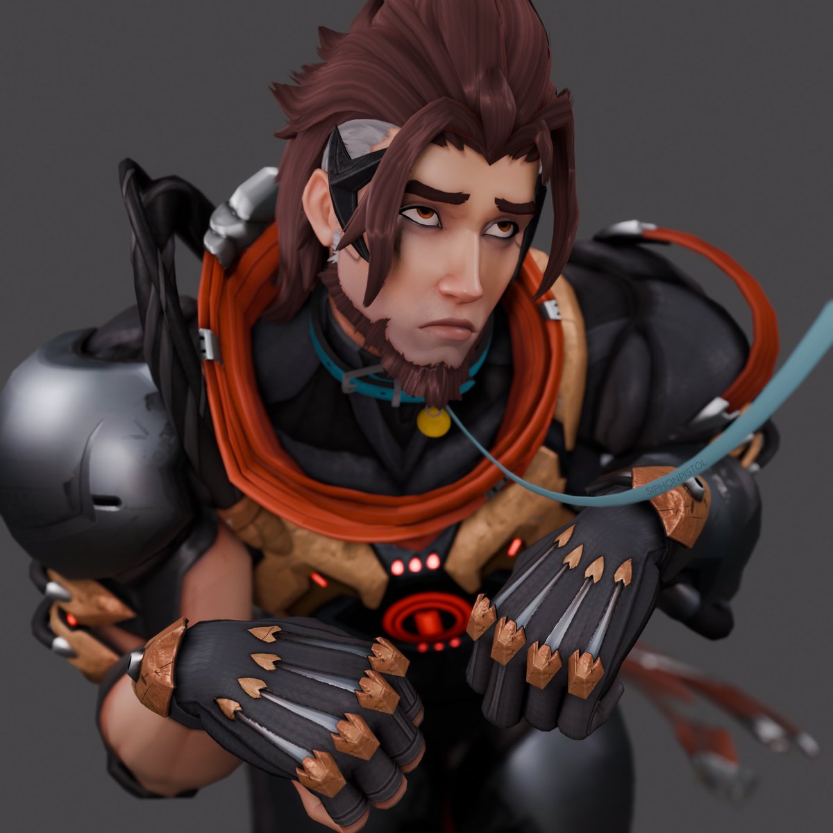 siphonpistol's tweet photo. got so mad at overwatch that i closed out of it and made this instead https://t.co/4kY4rKZYnV