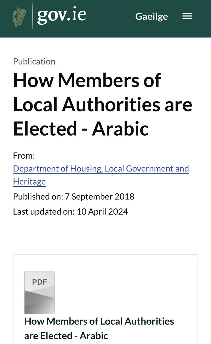 Nick_Delehanty's tweet photo. Did you know …

Irish Govt also provides information on voting & elections in 16 foreign languages??

You don’t need to be an Irish citizen to vote in local elections.

the Govt are drastically underestimating the effects of this and

the importance of a shared language  to promote integration.