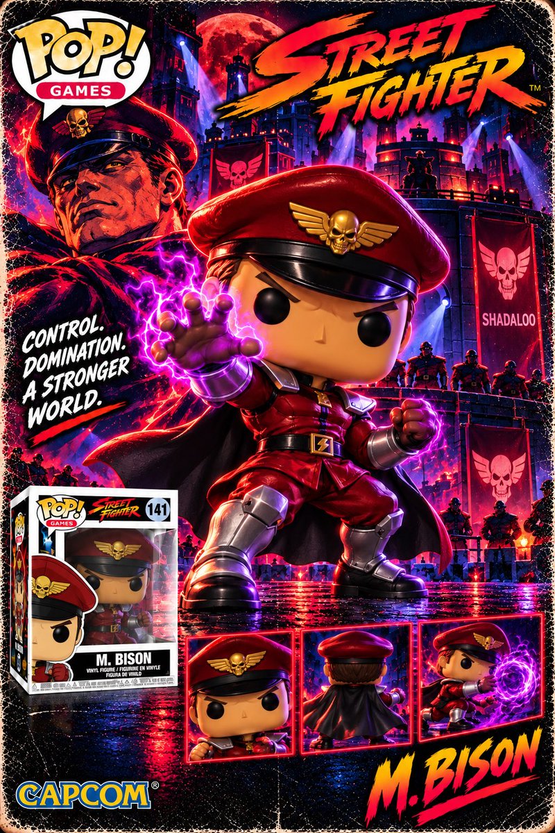 SlaSherMayHem's tweet photo. Funko Streetfighter Bison &amp; Akuma https://t.co/YULWTXDxIl