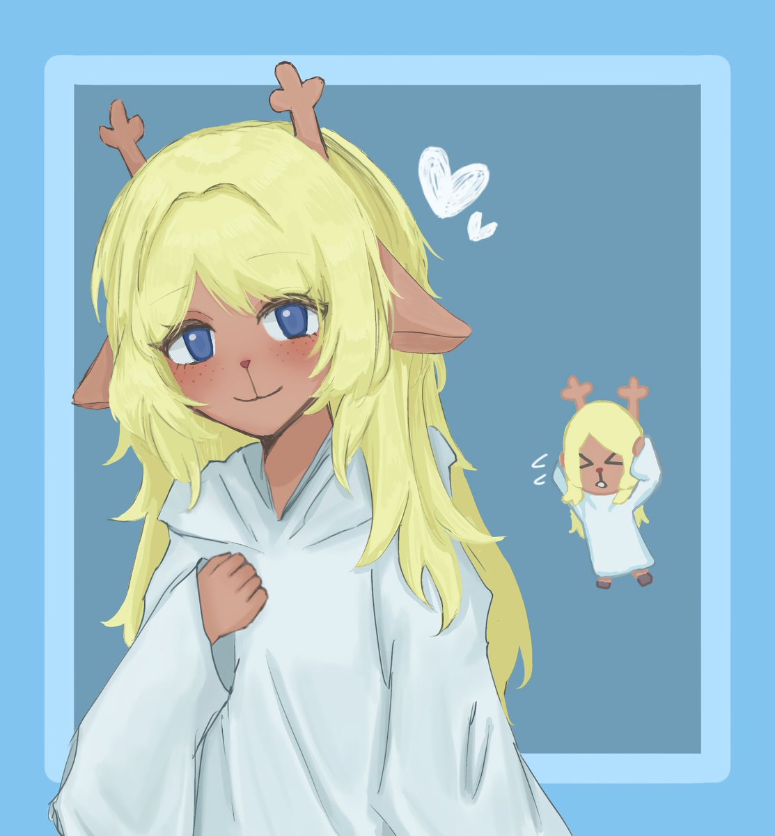 Enif404sf's tweet photo. #deltarune #Noelle https://t.co/UYJ3W3MiVG