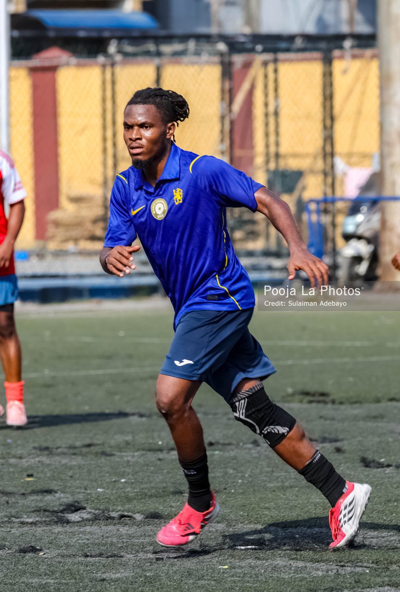 iamdikeh's tweet photo. The Lagos London Derby is Blue 💙
A Hat Trick from Me &amp; Very Well Played Game By Team Chelsea

4-3 🙂‍↔️final scores 

📸 @PoojaMedia https://t.co/7ZkpCCHfN8