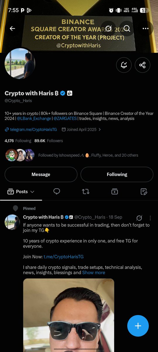 DaveOluwasemi's tweet photo. @Crypto__Haris All done 

I hope I win, thanks for the opportunity ser https://t.co/thPAZnYMZm