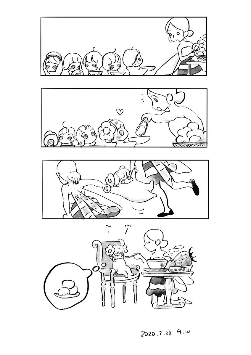 ekawata_kiw's tweet photo. おだんごがいいのに

#妖精のおきゃくさま https://t.co/3swPVbQi2t