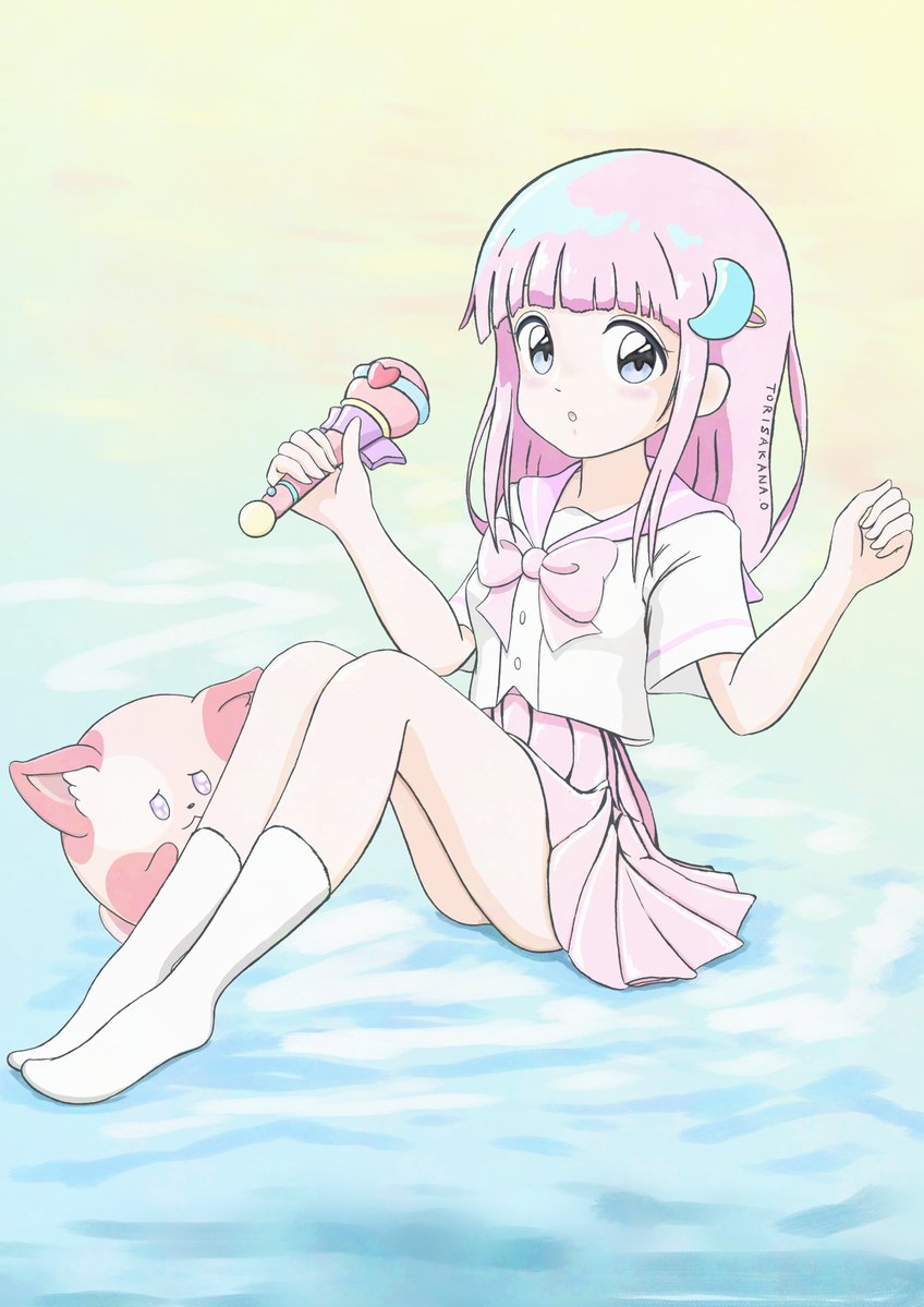 torisakana_0Go's tweet photo. ルルットリリィ今夜から2期目🌙✨

またかわいい姉妹に会える♪

#るるりりファンアート https://t.co/KyLXa0nE9r